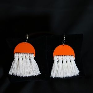 Acrylic earrings